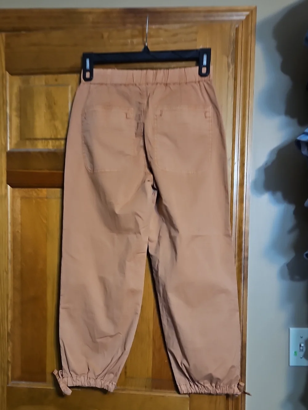 Pistola Berkley High-Rise  Drawstring Hem Cargo Pants in Turmeric-NWT